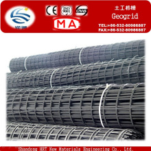 Hengruitong Export Steel Plastic Geogrid para reforzar el suelo